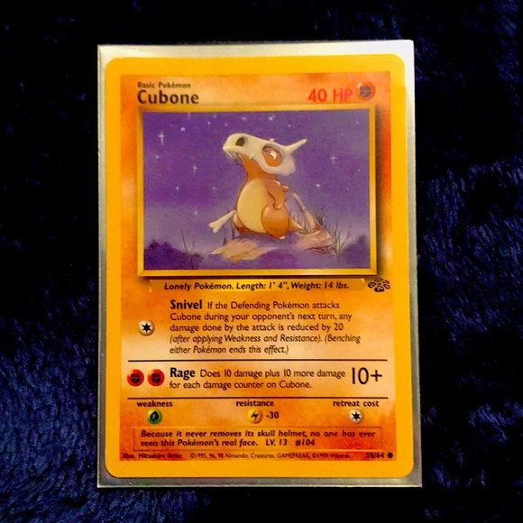 Pokemon | Other | Fossil 995 Cubone | Poshmark